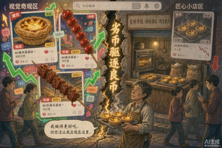 蛋挞再长, 也撑不起空洞的流量丨橙柿财经评论