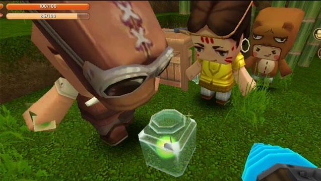 迷你世界联机 天空之城, 汤米训了只假熊猫