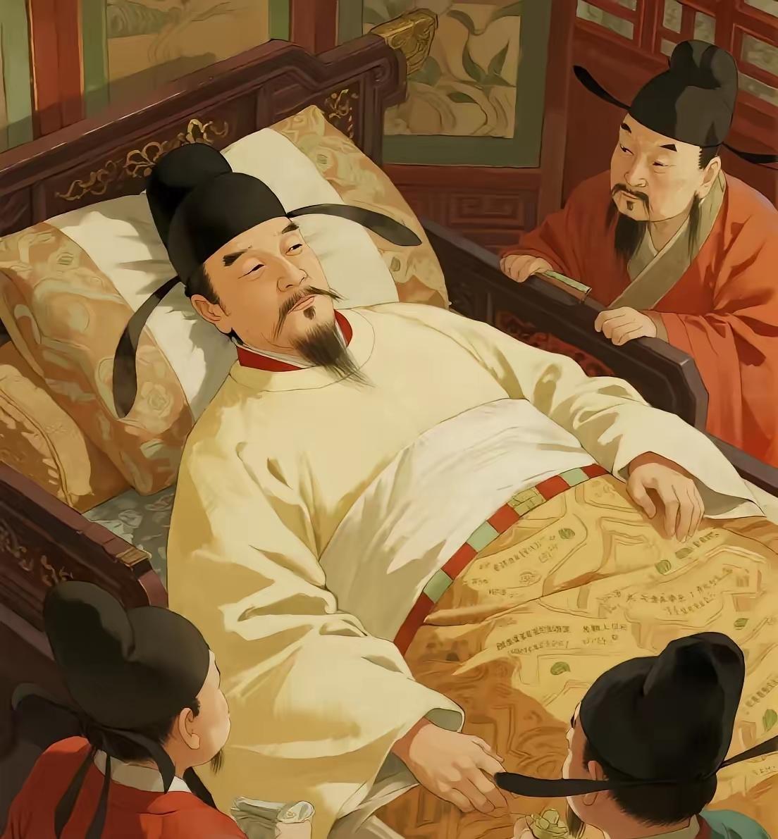 1403年，明朝开国功臣郭英临终前，把儿女叫到身边，语重心长道：“朱元璋杀了那么