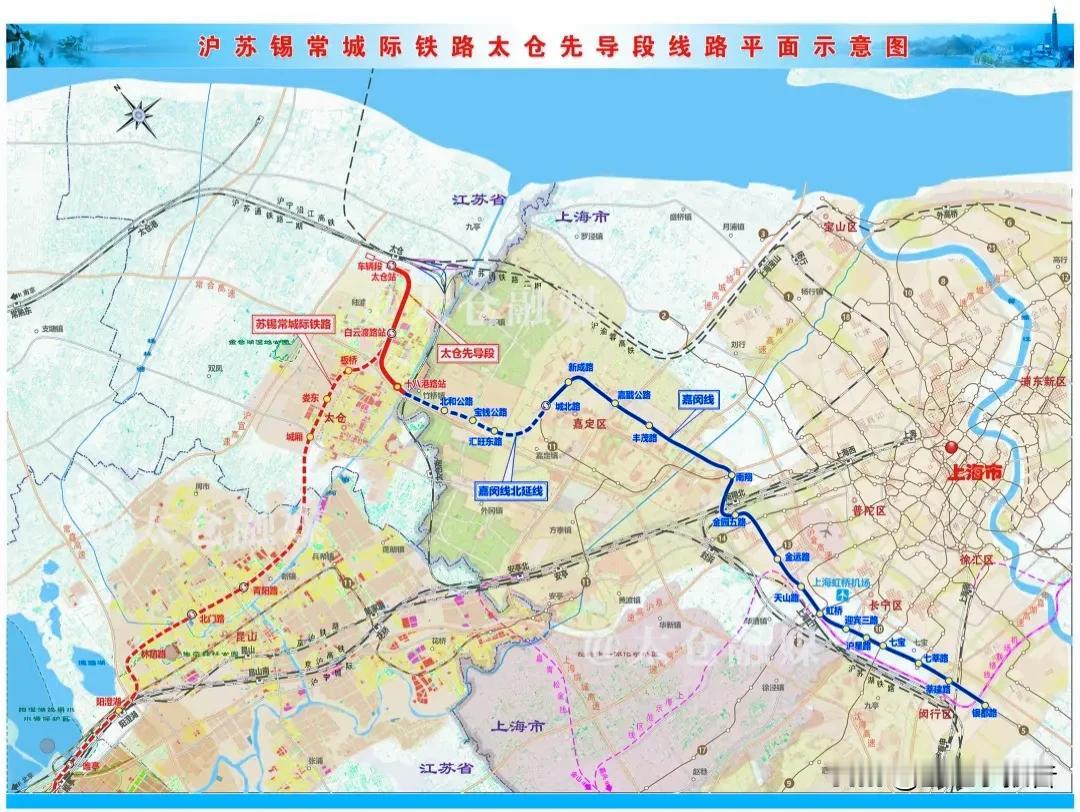 先导段已开工，规划落地五年的苏锡常都市快线如今依然没有确定最终走线。