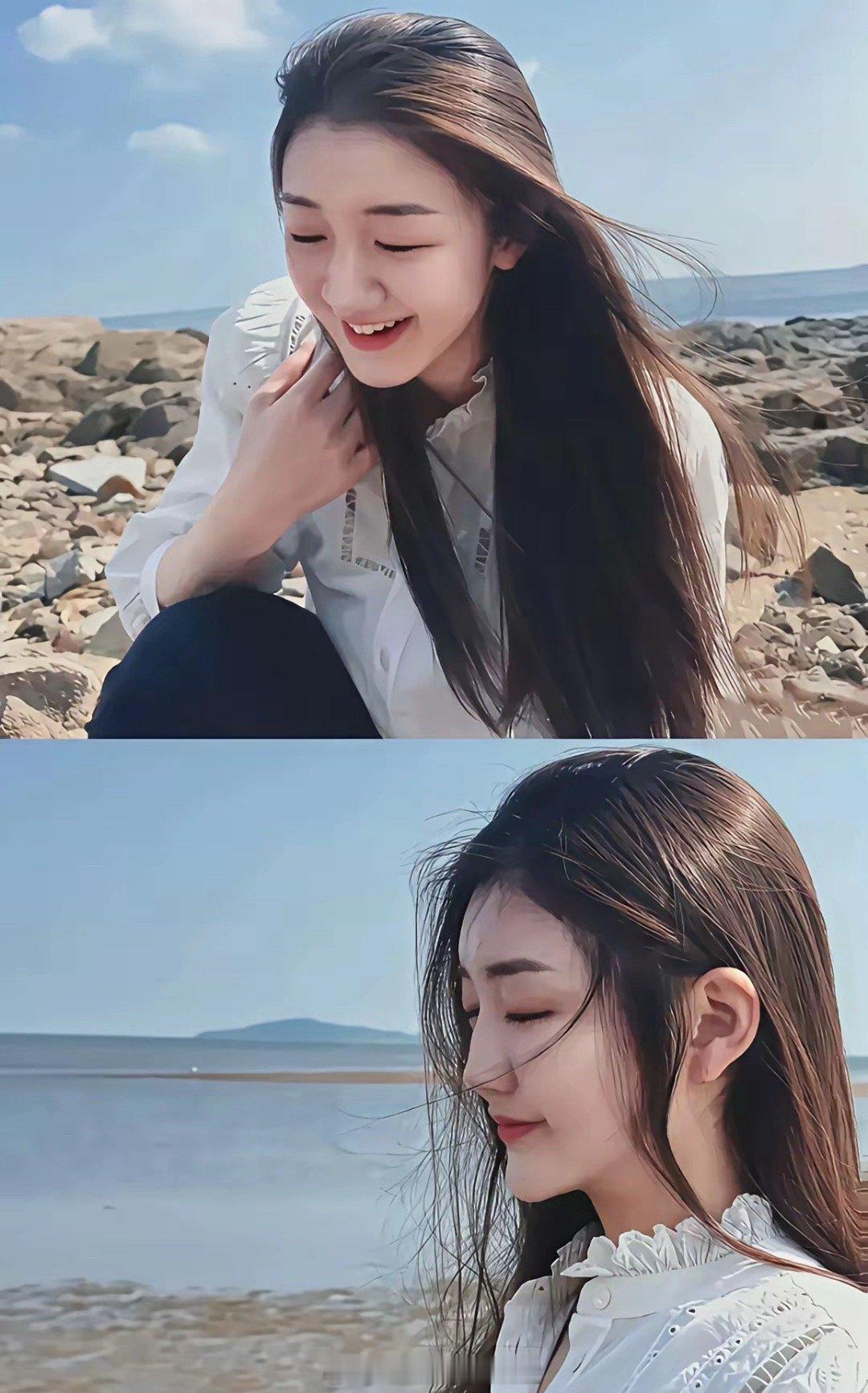 万万没有想到，女神现实中居然是长这样的，差一点都没有认出来。