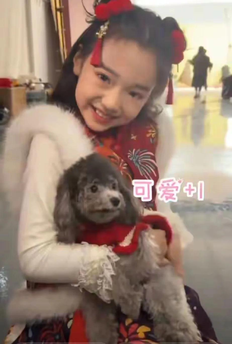 董璇和佟丽娅这对闺蜜合体带娃啦!画面简直甜度超标,萌力四射!“小酒窝”董璇女儿灵