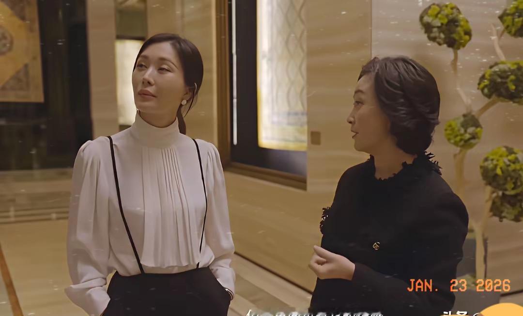 何超琼和田朴珺同框，一句话点醒了饭局里所有人。“田小姐，要是没王石，你真挤不进