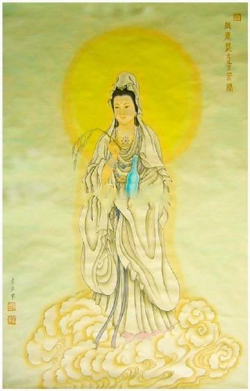 一句南无观世音菩萨，全家蒙佑，得福无量，吉祥平安！
