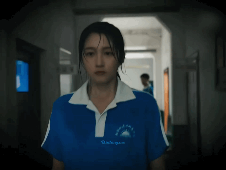 关晓彤漂亮得像洋娃娃一样本色出演实锤了💯关晓彤把严晓丹演得又甜又元气，清爽