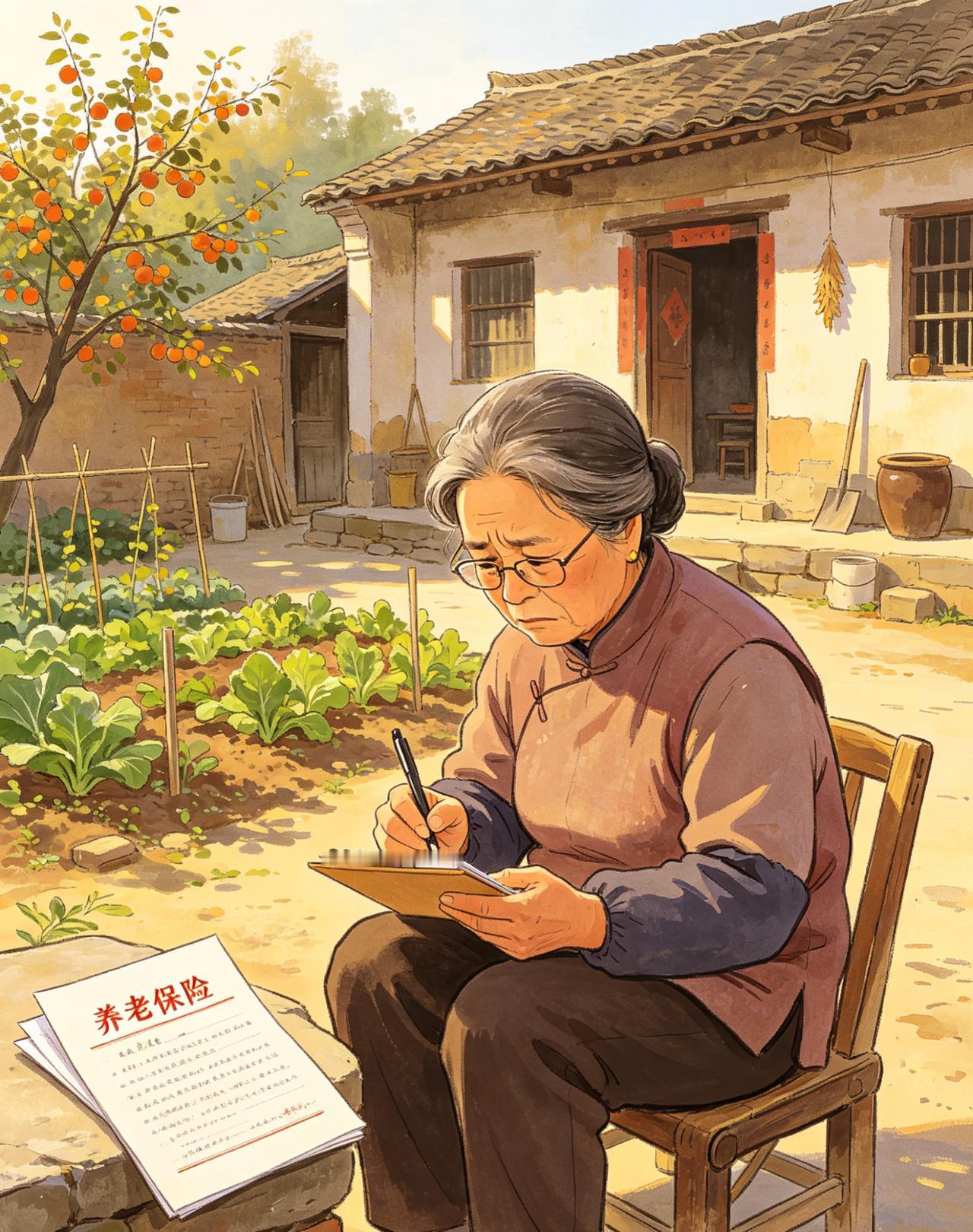 家里老妈今年58岁，村里刚下发通知，一次性交9万块城乡居民养老保险，等到满60周