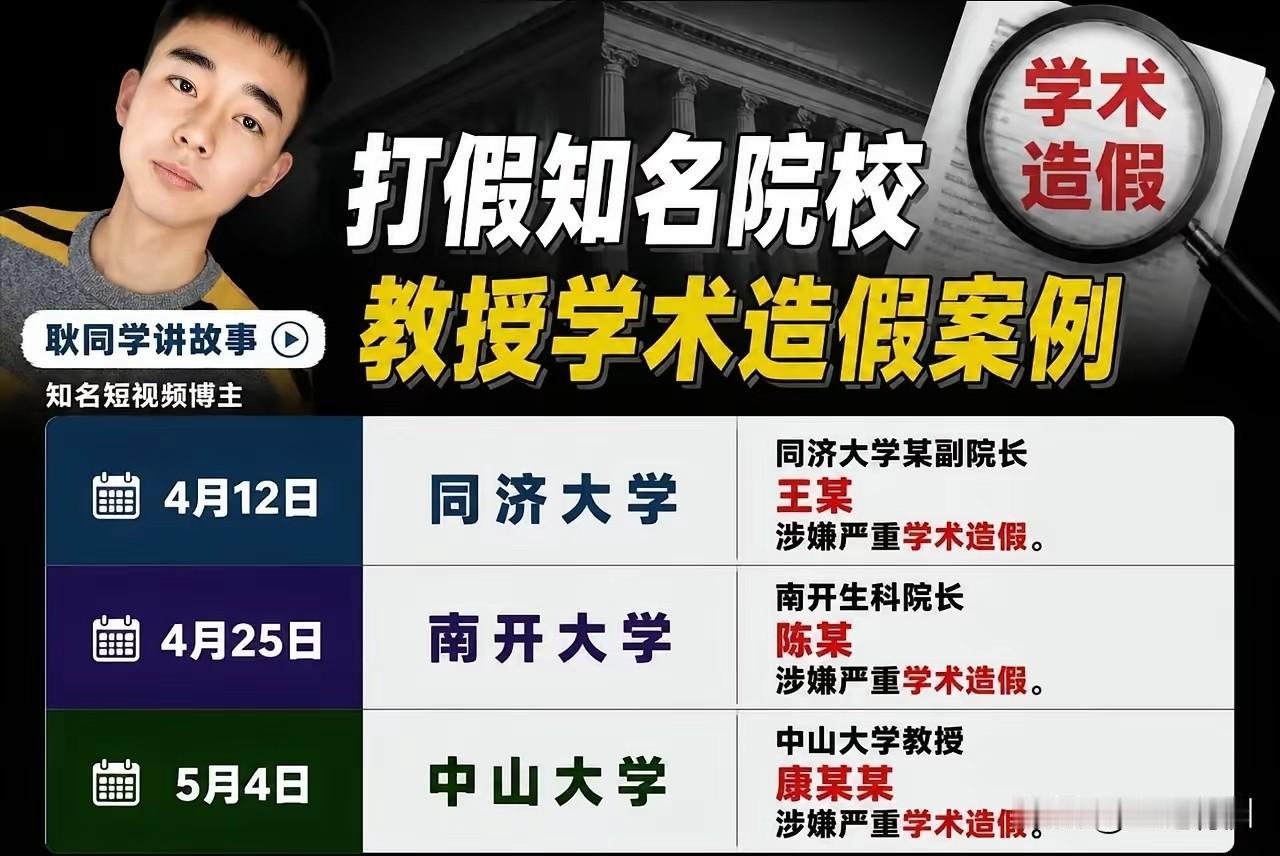 这个耿同学，这一阵让学术圈大牛们特别头大，因为他的学术打假，已经让多个知名高校的