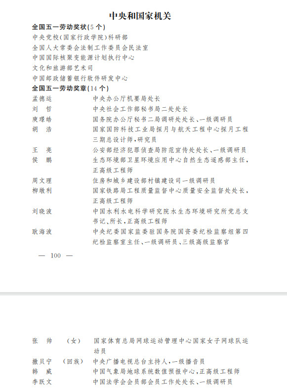 【撒贝宁全国五一劳动奖章】原来小撒是回族恭喜小撒！据中华全国总工会，2026年全