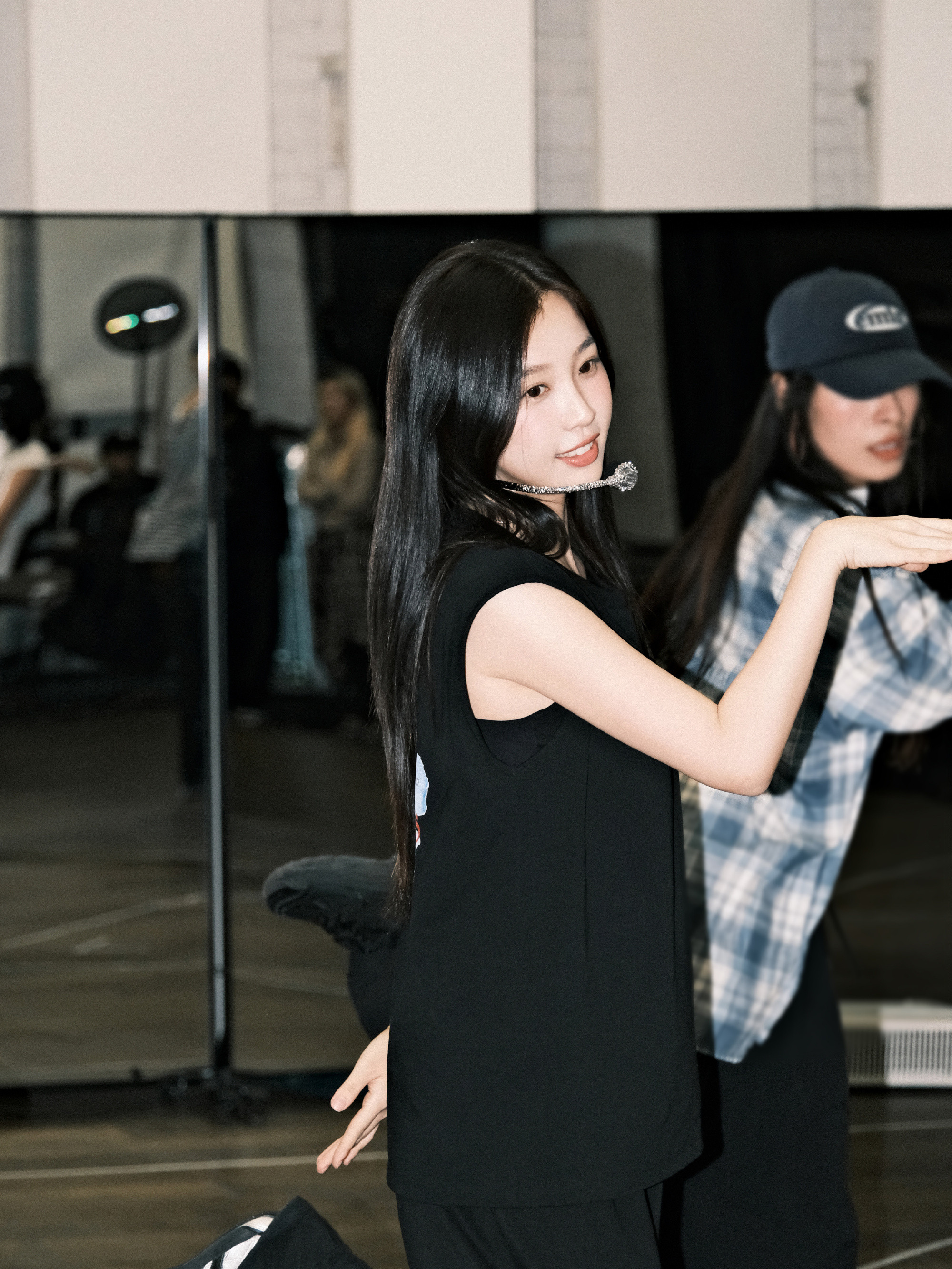 虞书欣今日后台排练营业图好有氧气感我们后天见喽