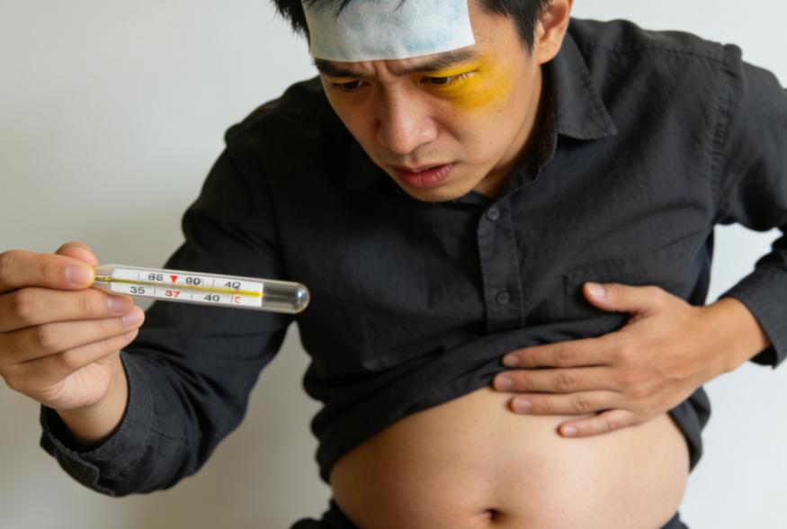 肚子突然鼓包还发烧？别硬扛！这3个信号是肝在“求救”许多人在遭遇肚子鼓包、发