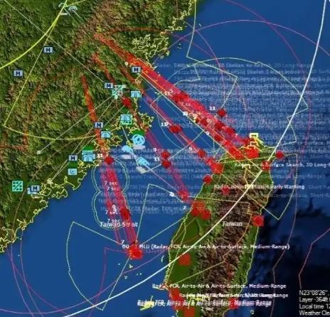 “我先避他锋芒？”台海发生激烈对峙，台军F-16V升空试图拦截空警-500！台