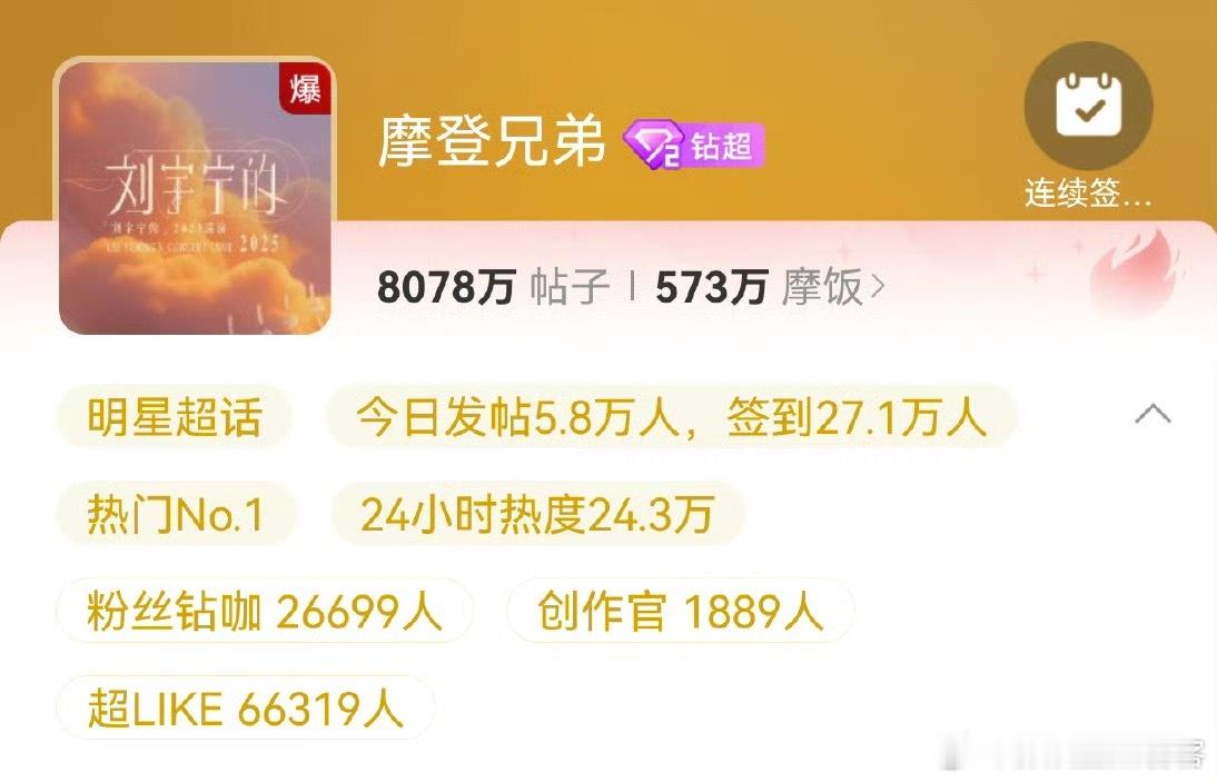 第一次看到超话爆的宁丝真的活人多，力量大实实在在的刘宇宁太🔥🔥🔥🔥了吧[