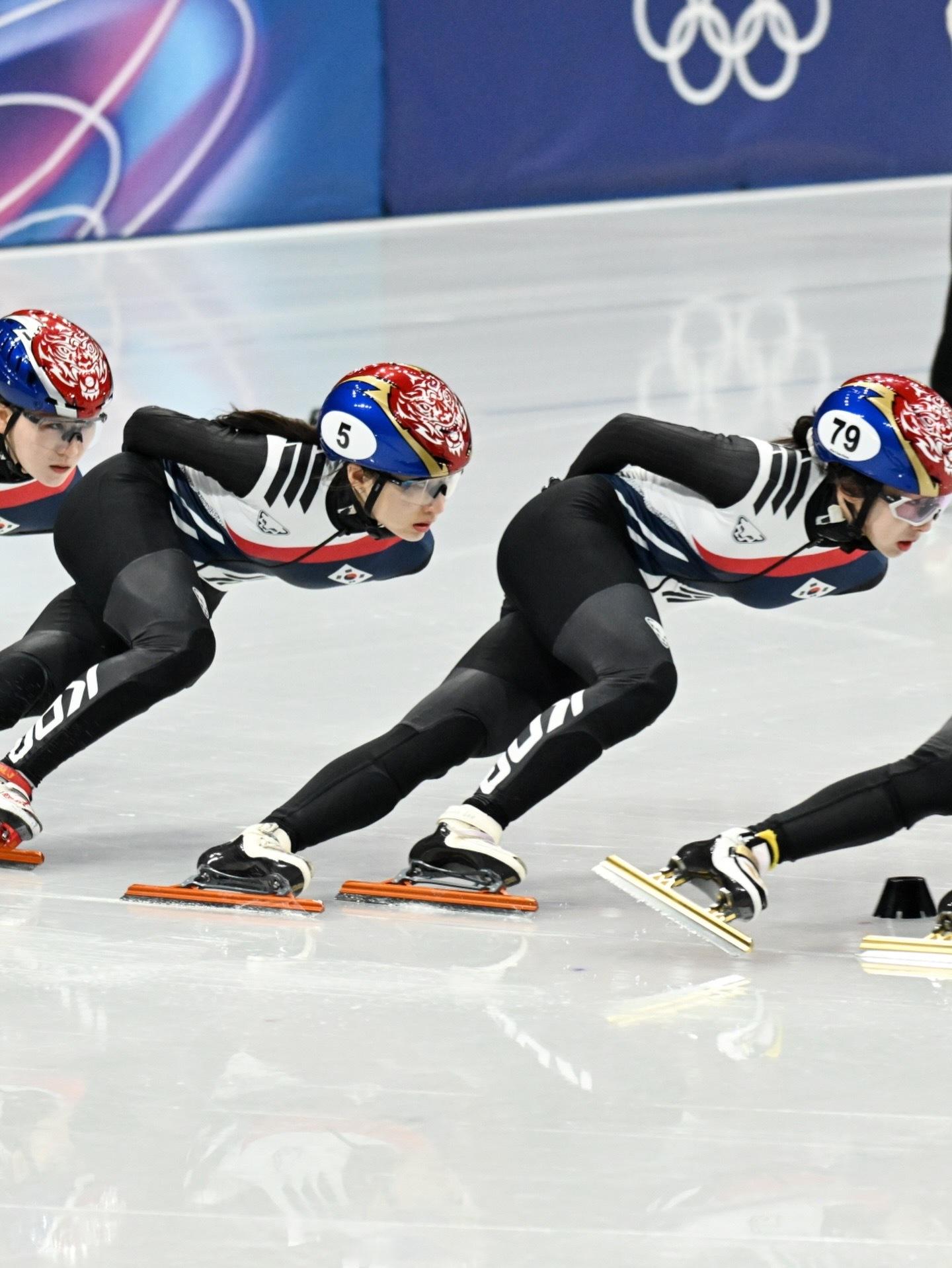 冬奥会韩国短道速滑女队放狠话，直接说她们是来米兰接收金牌🎖️的！冲金重点：1