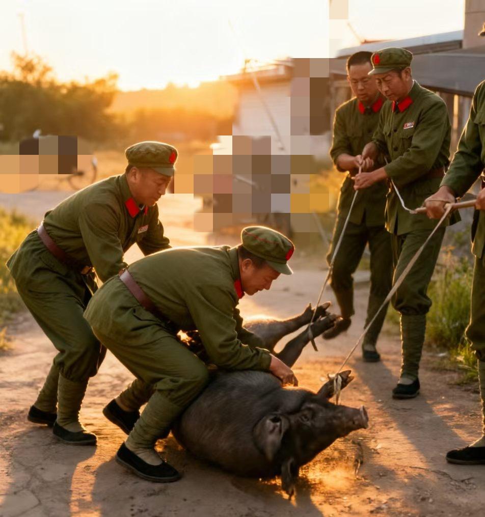 俺们当兵那会儿，杀猪不是八一就是过年前几天。​有一年腊月二十六，俺们老连长跟司