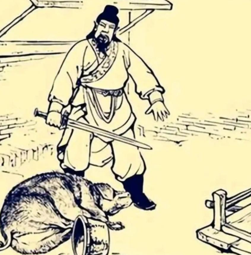 明朝的皇帝都姓朱，老百姓杀猪正好触犯了“杀朱”的忌讳，后来聪明的朱元璋改了一个字