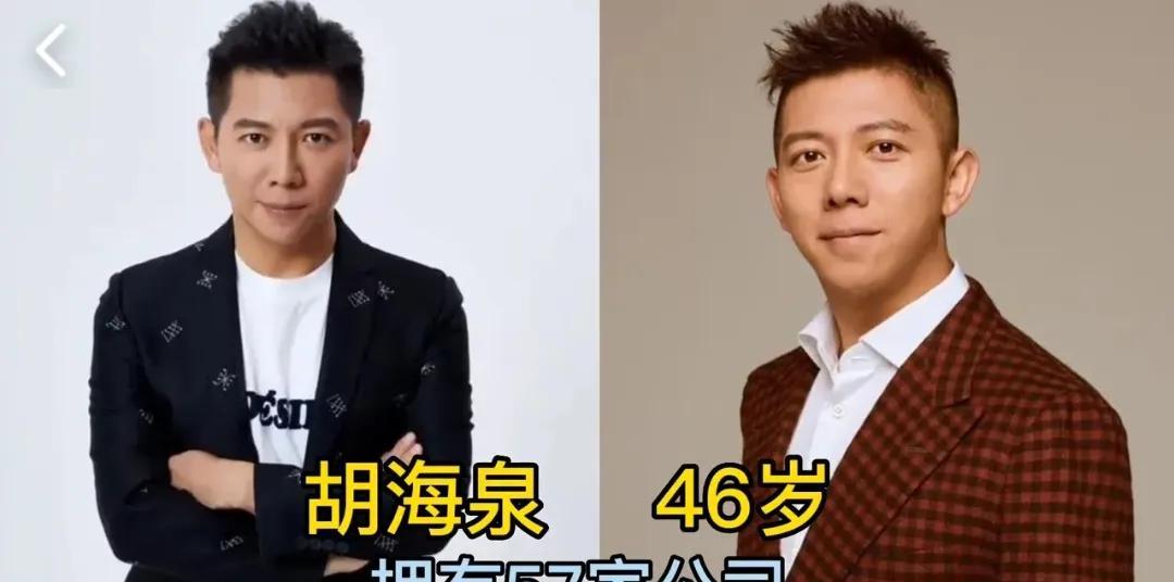 拥有公司最多的十五位明星，汪峰章子怡夫妻双双把钱赚第1位:胡海泉第2位:黄晓