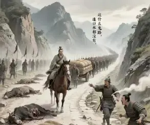 诸葛亮死后蒋琬执掌大权，他眼看年年北伐，季汉被折腾得穷得叮当响，于是把主力部队从