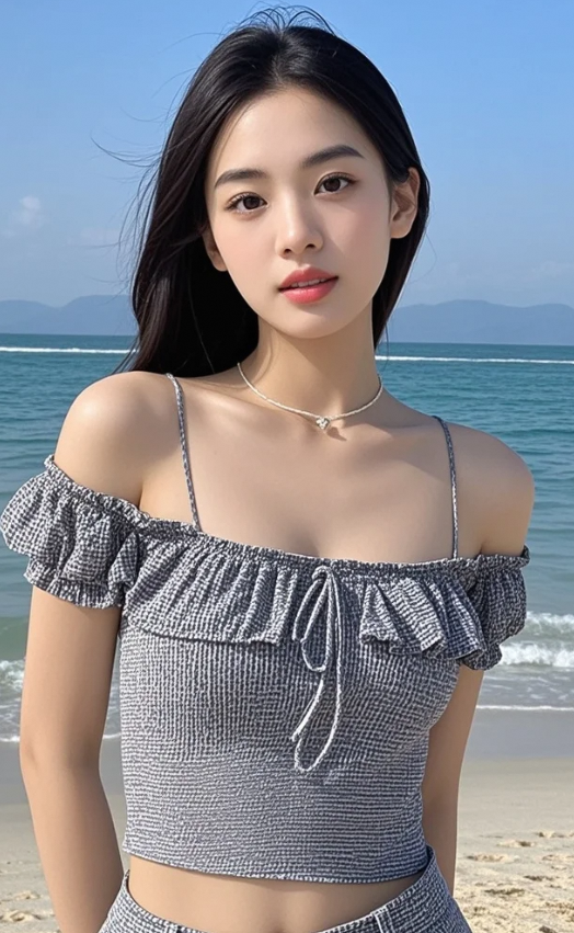 温柔暴击来袭，美女的笑容甜到心尖上！
