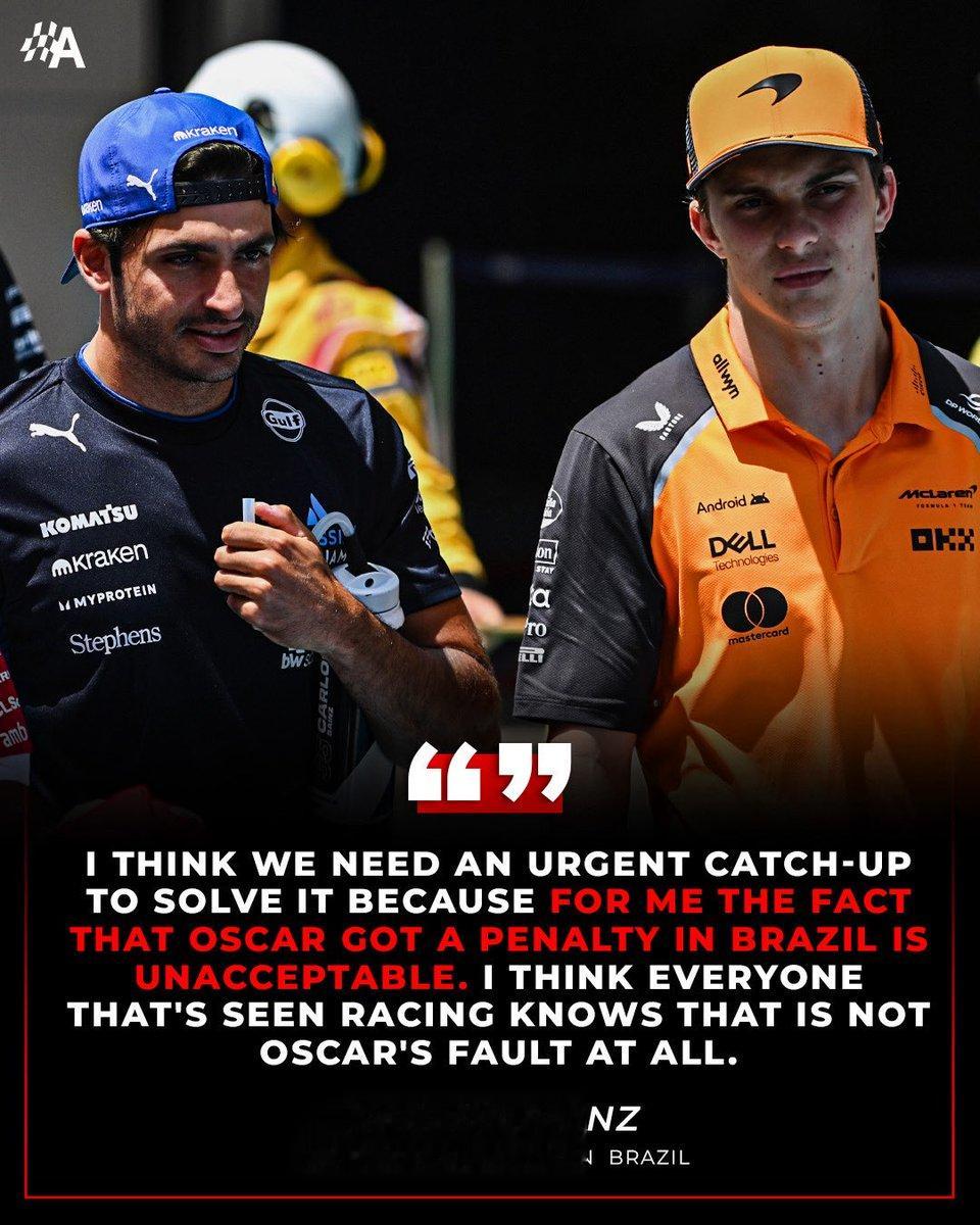 塞恩斯: 对皮亚斯特里的处罚不可接受, 呼吁紧急更新规则