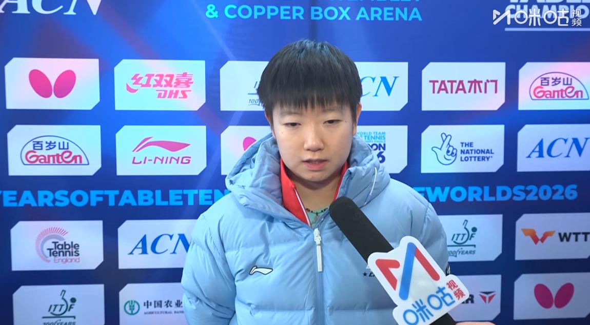 莎莎太坏了，3-0零封琳达，赛后采访时竟然夸奖了她的削球，看过比赛的都知道，整