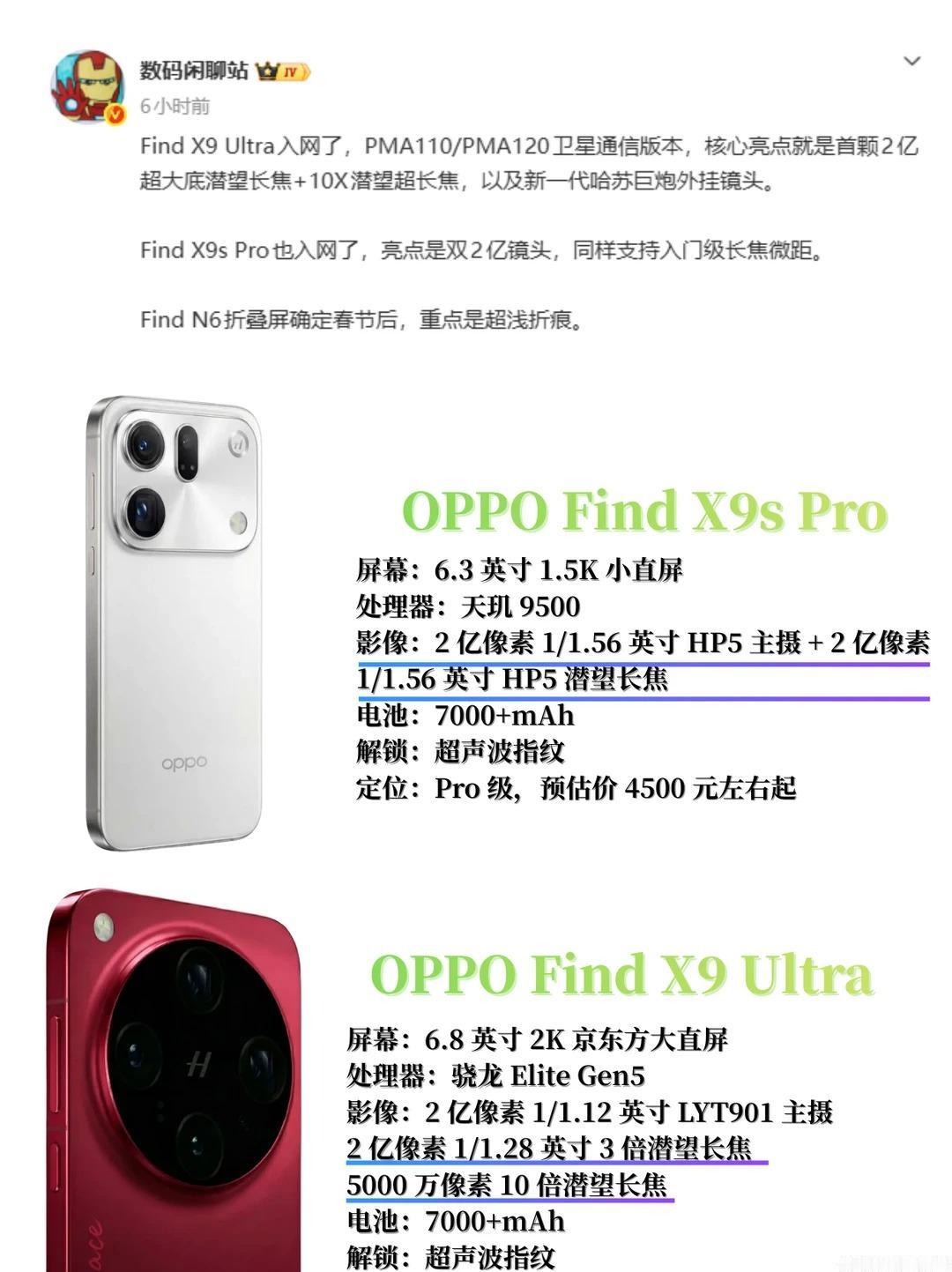 太炸裂了！2亿超大底长焦+10倍超长焦无敌了说实话真的太期待OPPOFind