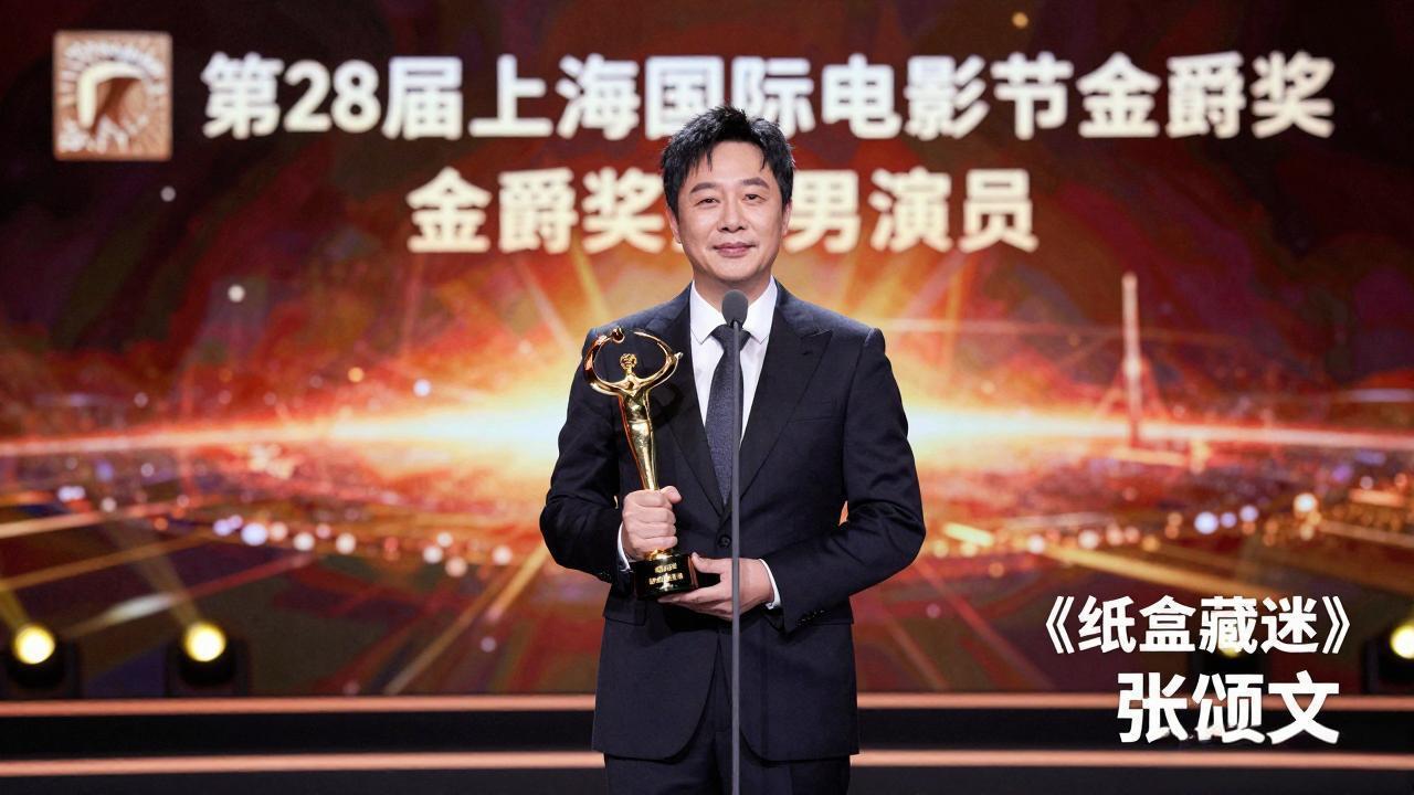 22年沉淀终摘金爵！张颂文的“影帝答卷”太戳人6月20日晚的上海大剧院，第2