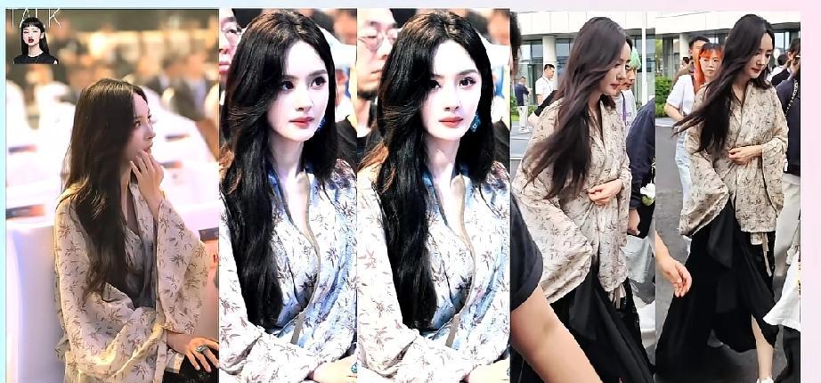 杨幂把180块的T恤穿出缺货警报，背后是一场针对中产钱包的精准狩猎。她坐在发布