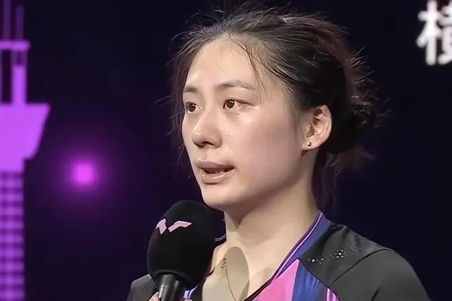 陈熠是个诚实的女孩，2：3输给张本美和无缘八强后，她是这样评价自己表现的：伤病是