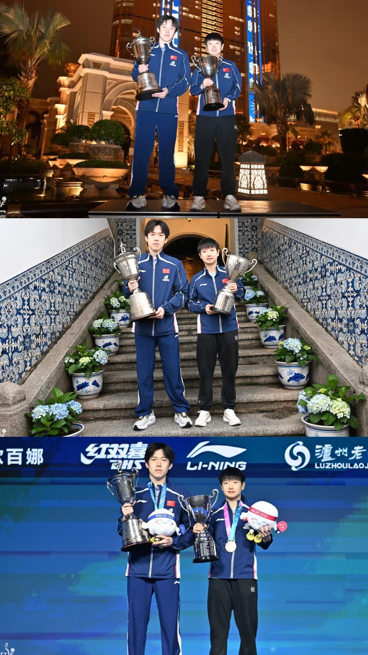 看着有间距，其实真的很小，而且头哥和莎莎真的很熟悉，只有熟悉的人才靠近！两个人