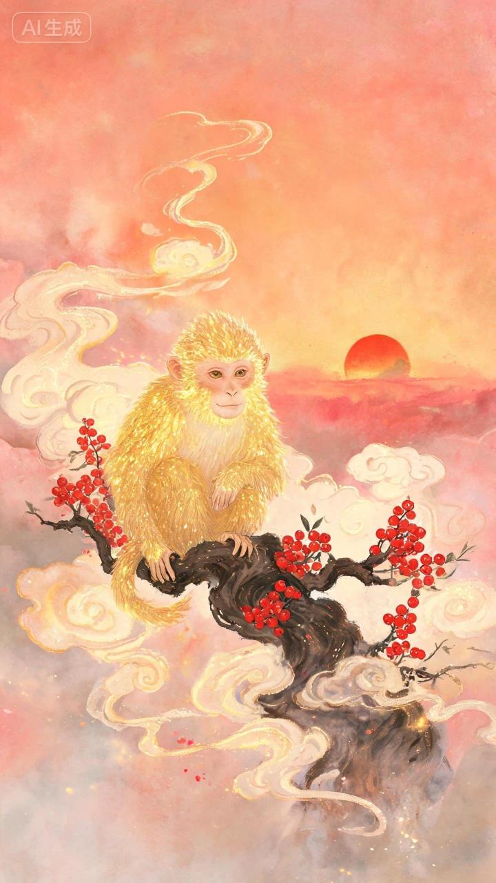 转发给我属猴的老公看了，他这些年为家里付出太多了，希望他别再一个人硬撑。祝所有属