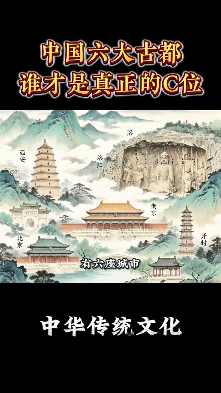 中国六大古都谁才是真正的C位？说到中国历史绕不开的一个话题就是定都。都城中国幅