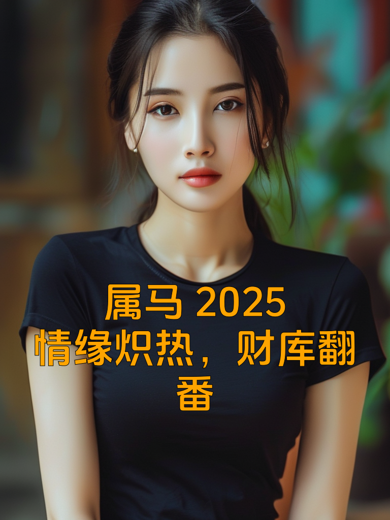 属马2025：情缘炽热，财库翻番