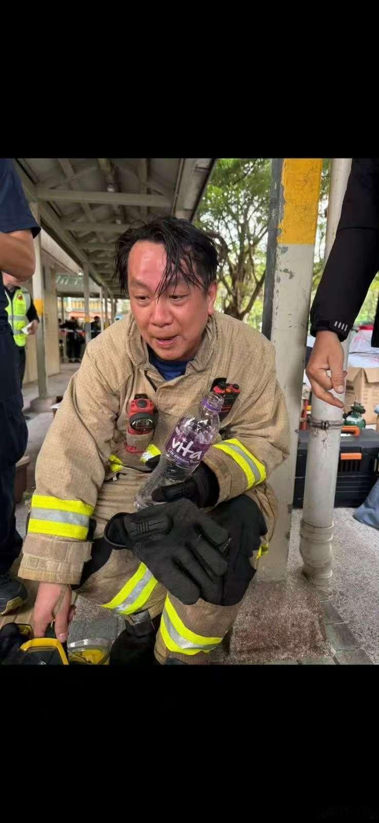 香港消防人员救出9猫1狗消防员救出9猫1狗香港火灾已致44人遇难，我真的哭了