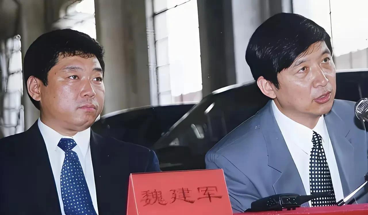 看看年轻时期的魏建军，还是很帅呢！
