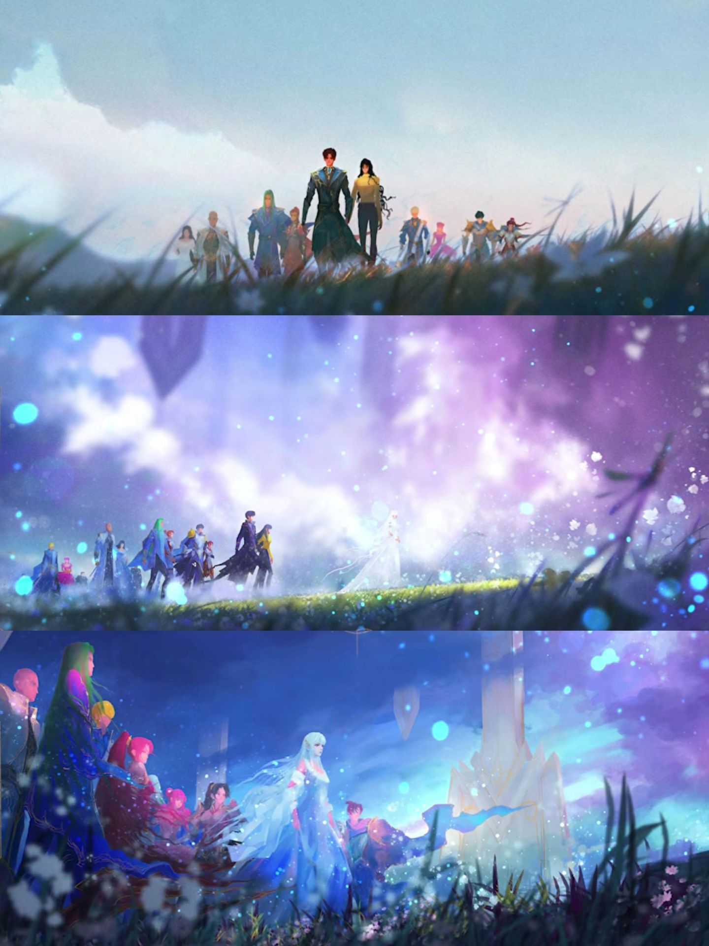 神印王座收官大结局圣采儿值得这世间最好的一切。她曾是黑暗中独行的影，如今成为被光