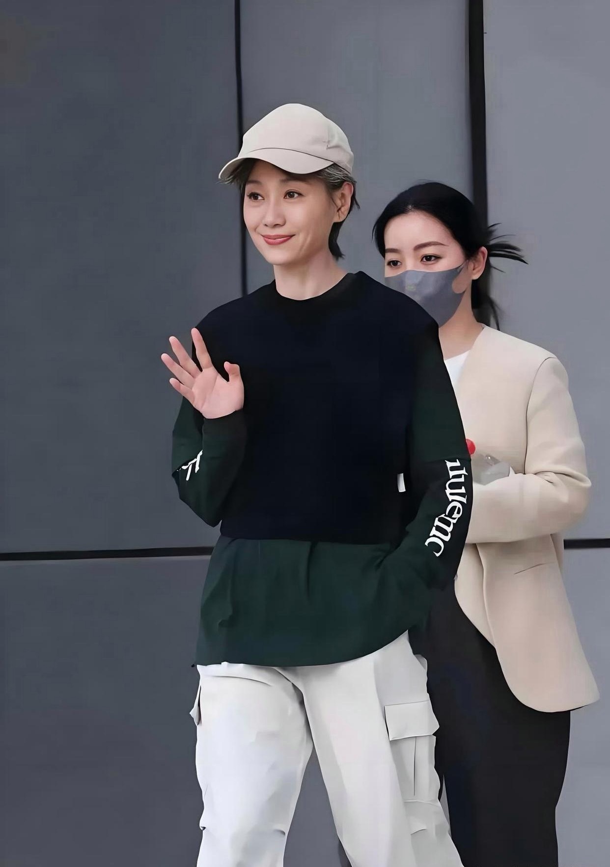 没有几个老太能有她的状态。