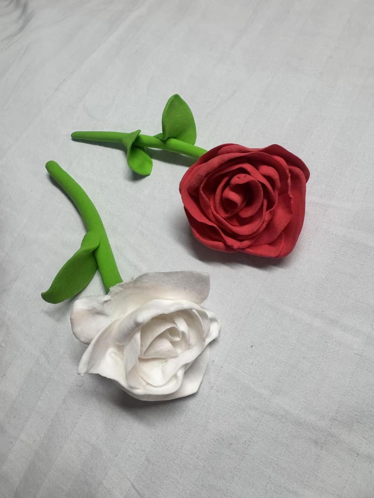 真是把彩泥玩出花儿了我的手工作品