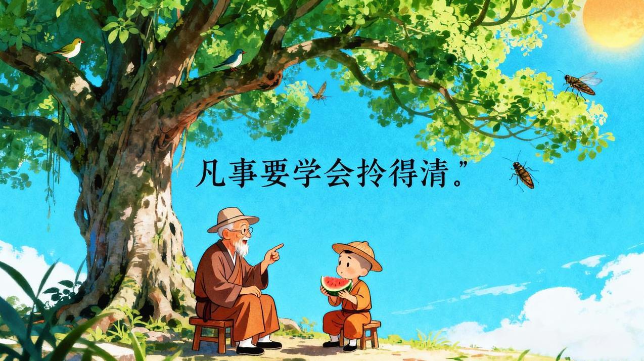 人活着，最害怕的就是凡事拎不清：芝麻大的小事非要闹得鸡飞狗跳，真正要紧的事倒转头