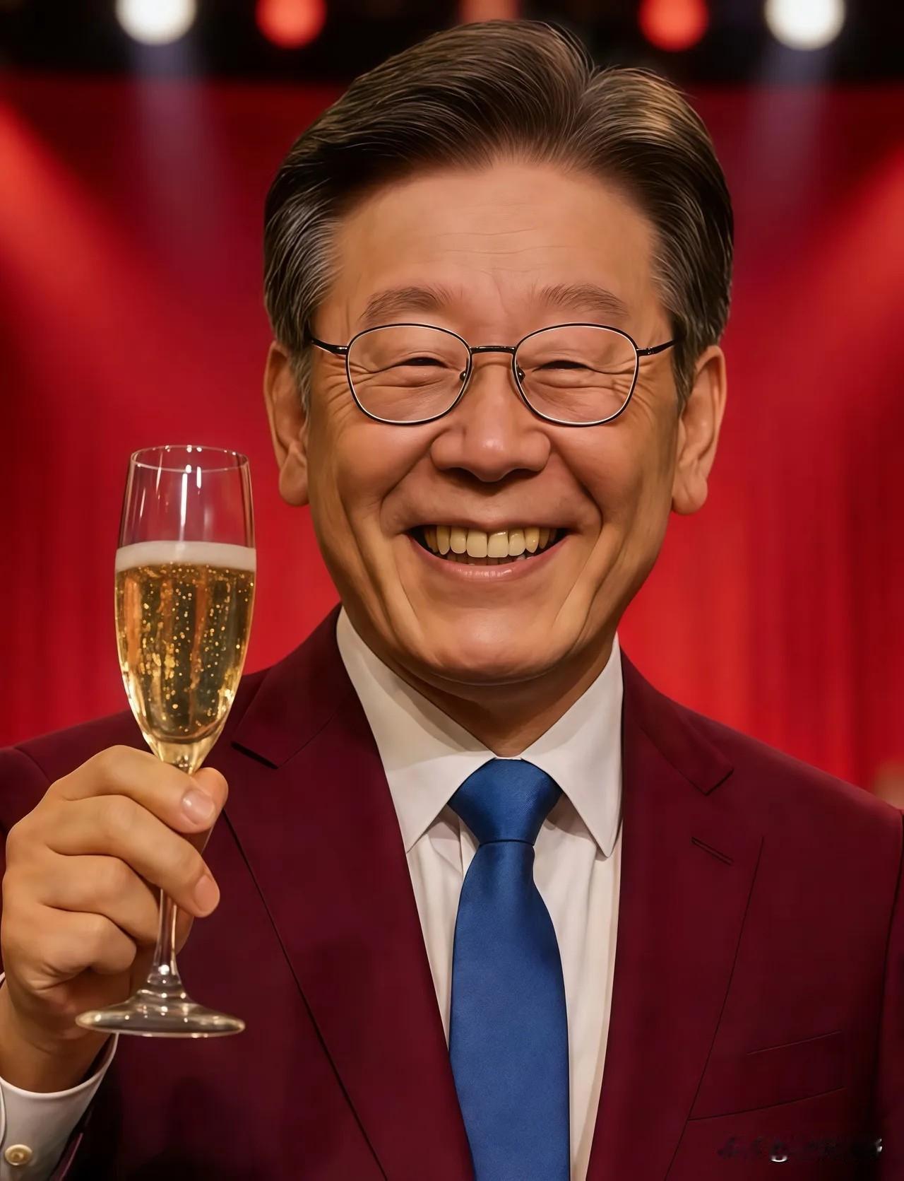 3月16号韩国彻底沸腾了，韩国总统李在明的支持率，连着两周一路猛涨，直接冲到了6