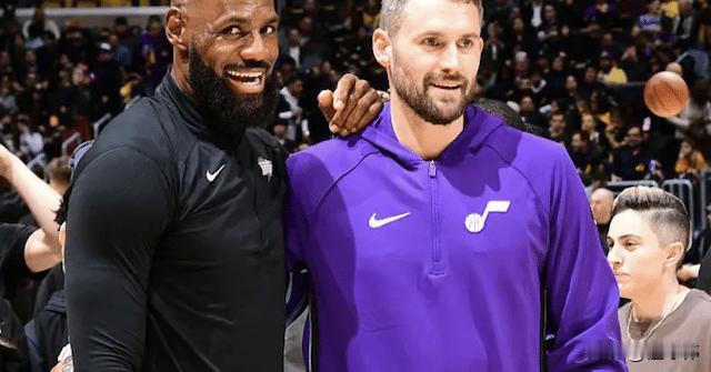 老詹何时退役？乐福谈好兄弟詹姆斯：“勒布朗什么时候会退役？”“这是很多人