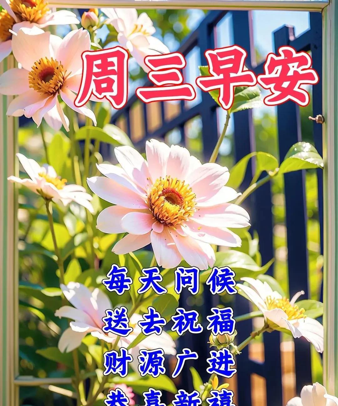 《早安祝福》又是新的一天，祝福一如既往：岁月不声不响，关爱深深珍藏。在友谊