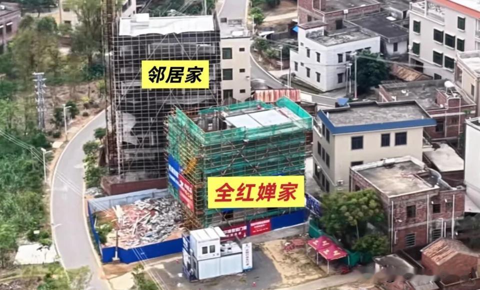 全红婵一个奥运冠军，修的新家还没有邻居家的大我第一眼看到全红婵的