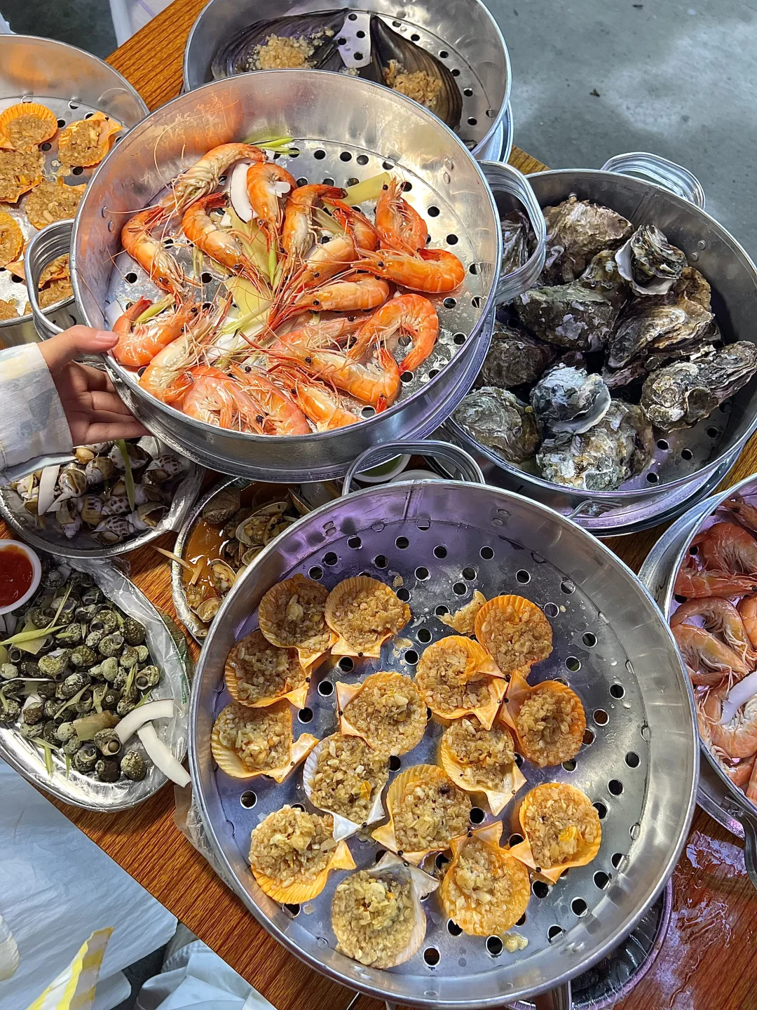 防城港这家蒸汽海鲜我能来N次！！