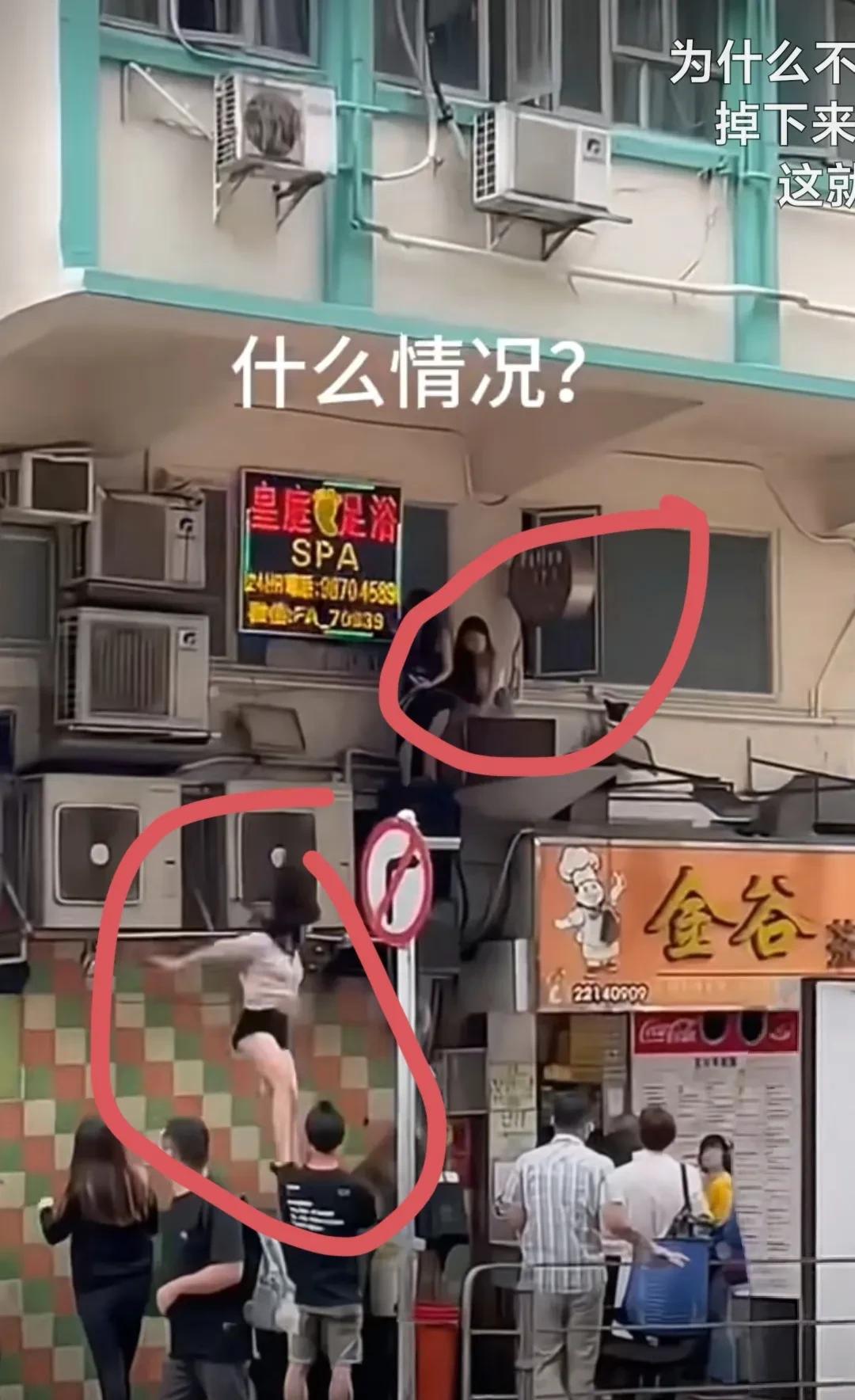 这是在拍电影？那，这三个女演员也是真的拼了！为了红，不惜以身犯险，其中