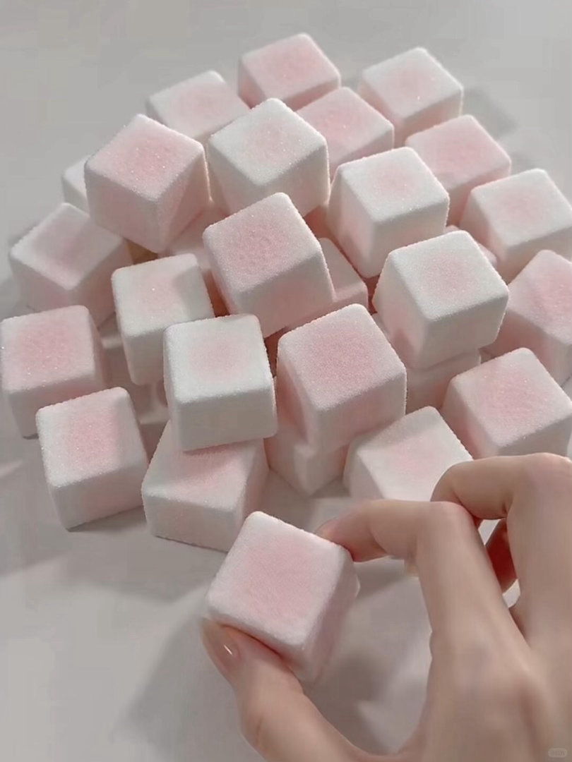 捏碎绵软雪花酥ASMR​​​