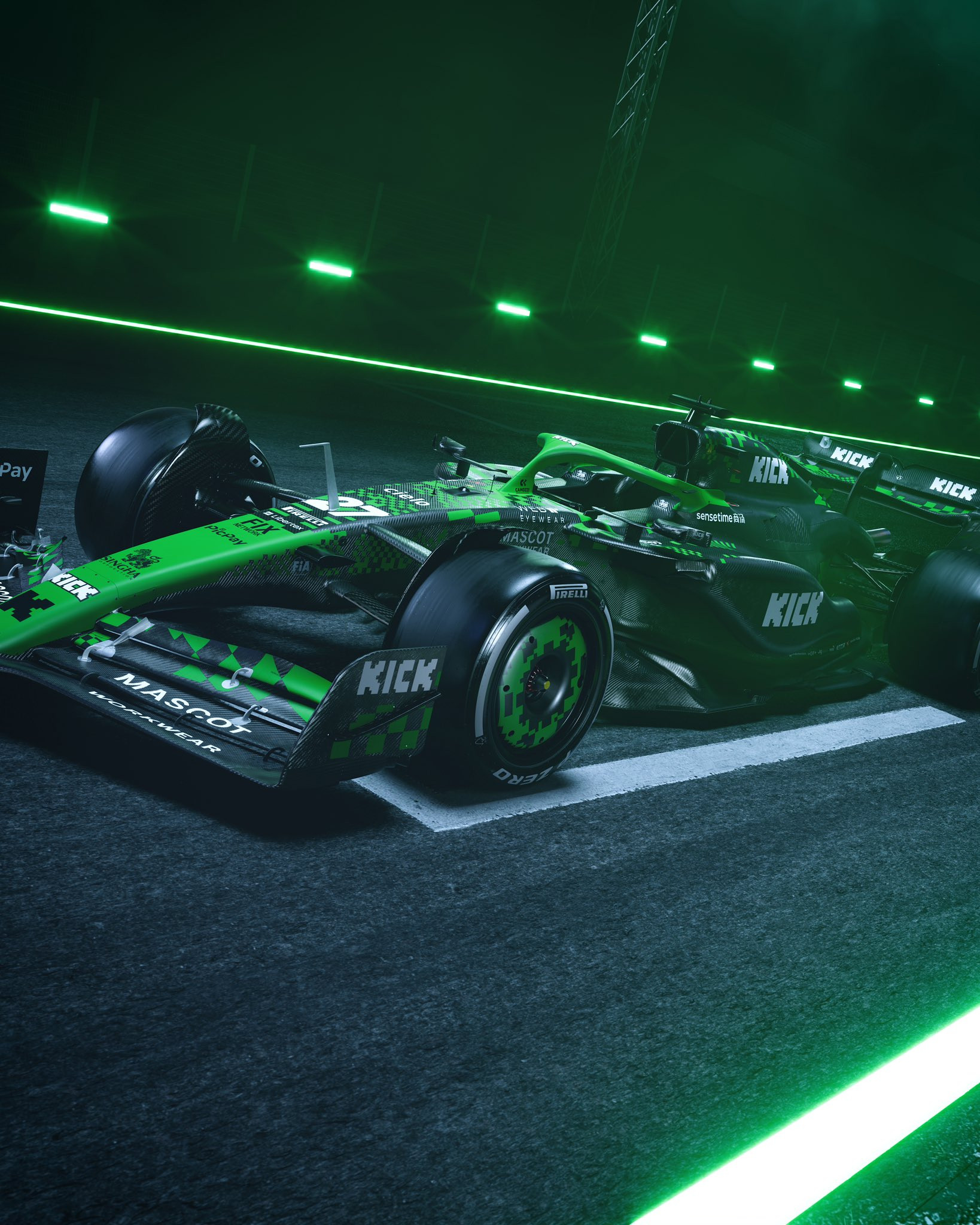 F1索伯车队发布西班牙大奖赛特别版涂装2025F1西班牙大奖赛​​​