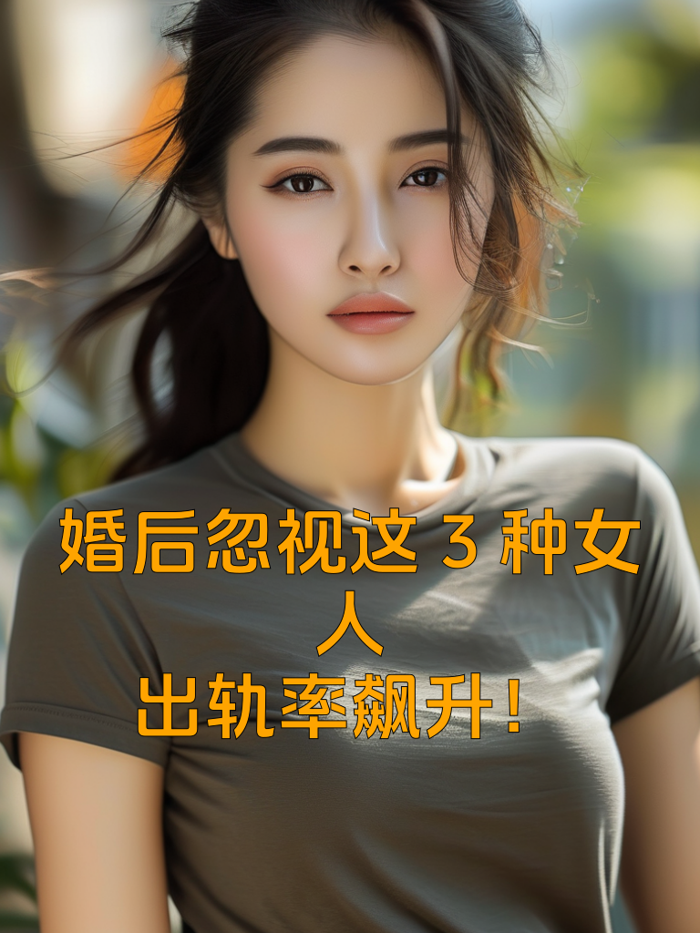 婚后忽视这3种女人，出轨率飙升！
