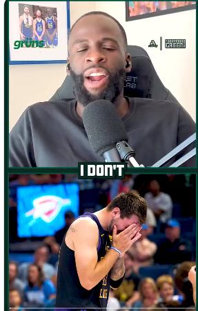 追梦格林谈到东契奇的伤病对于湖人队的影响。格林说：“我不知道他们的球队在没有东契