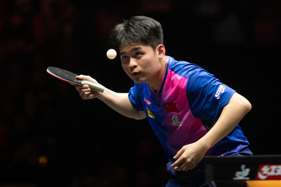 国乒男单下半区失守、四强只有一人!1月9日，WTT多哈冠军赛男单1/8决赛，林