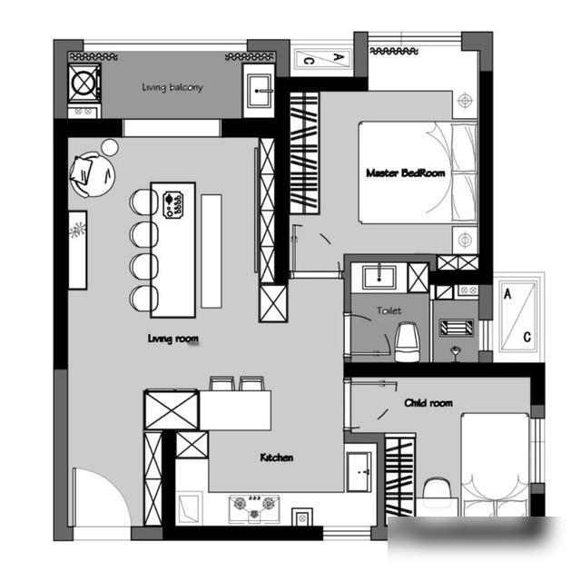 真的被武汉这家人的客厅设计戳中了！武汉71㎡两室一厅，一家三口有个学前娃，装